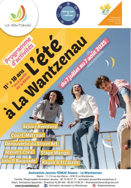 2025 programme été